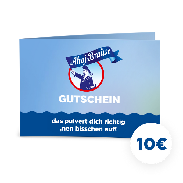 Ahoj-Brause Geschenkgutschein | 10€